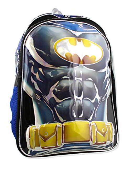 Fast Forward Batman 3D Molded 16 inch Backpack (16 Inch, Blue/Black)