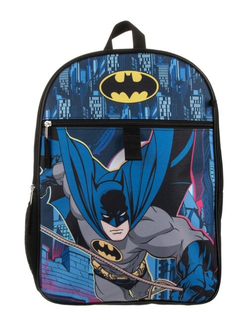 BATMAN 5 Piece Backpack Set