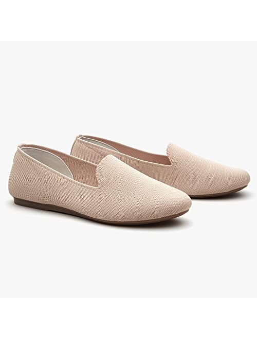Weestep Women Ballet Flat Knit Slip on Shoe