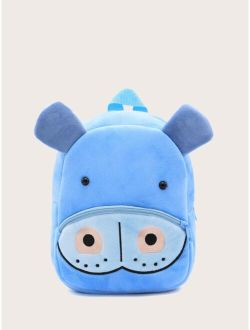 Shein Kids Hippo Design Cute Novelty Bag