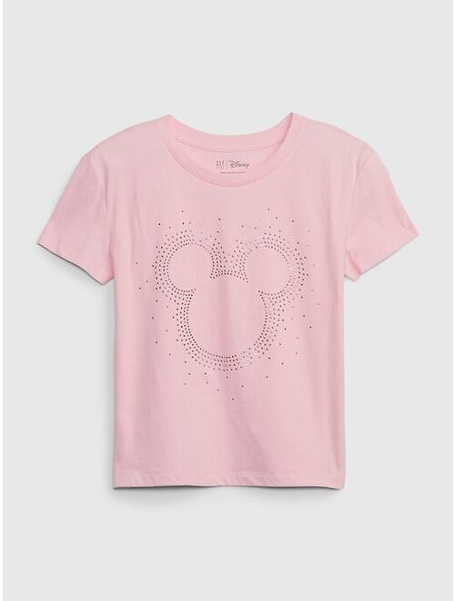 GapKids &#124 Disney 100% Organic Cotton Rhinestone Mickey Mouse T-Shirt