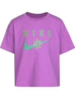 Kids Sport Daisy Boxy T-Shirt (Toddler/Little Kids)