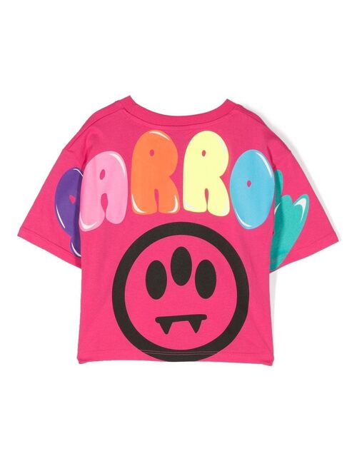 Barrow kids logo-print cotton T-Shirt