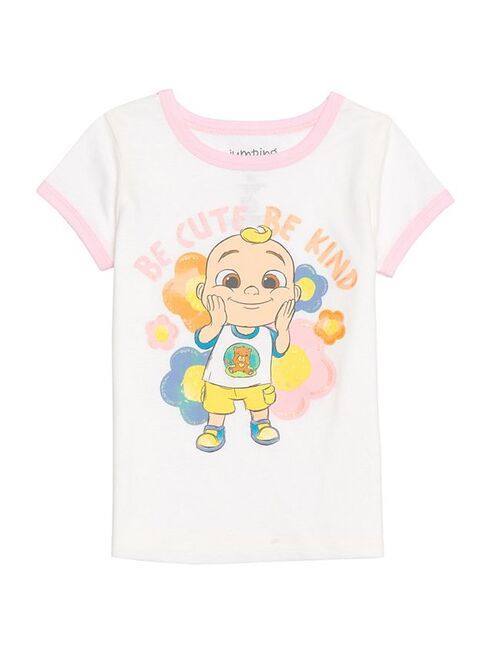 Baby & Toddler Girl Jumping Beans Cocomelon "Cute To Be Kind" Graphic Tee