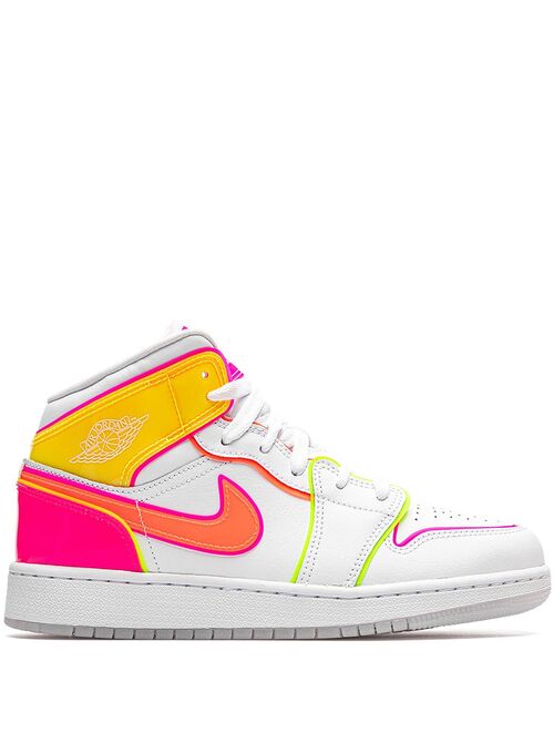 Jordan Kids Air Jordan 1 Mid "Edge Glow" sneakers