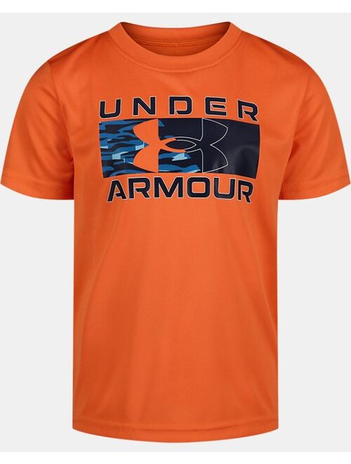 Under Armour Toddler Boys' UA Sediment Camo Logo Short Sleeve T-Shirt