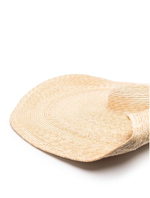 Jacquemus Le chapeau Bomba wide-brim sun hat