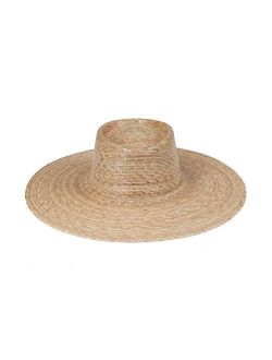 Women's Palma Wide Brimmed Boater Summer Hat