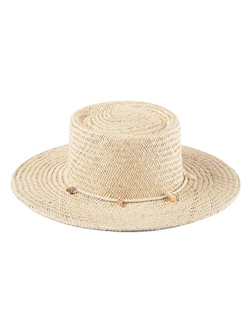Lack of Color Women's Seashells Boater Hat