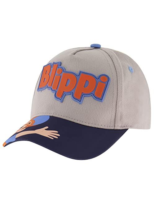 ABG Accessories Boys' Cocomelon and Blippi Toddler Baseball Cap, Features Jj, Totom and Yoyo, Kids Hat for Ages 2-4