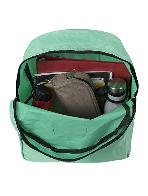 Trail Maker Trailmaker Classic 17 Inch Backpack with Adjustable Padded Shoulder Straps