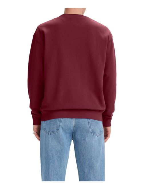 Levi's Men's Relaxed Fit Graphic Logo Crewneck Sweatshirt