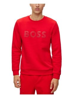 BOSS by Hugo Boss Men's Rhinestone Logo Sweatshirt