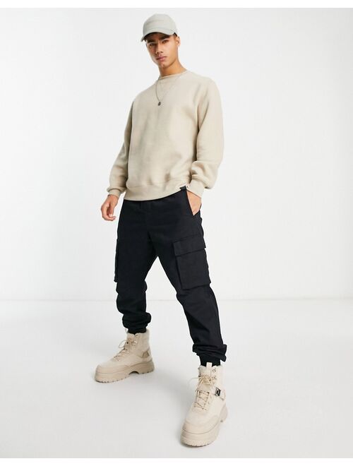 Pull&Bear sweatshirt in sand