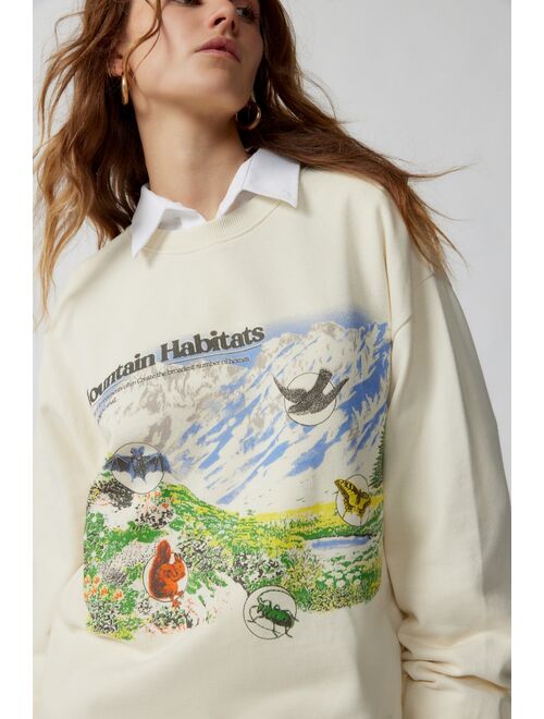 Urban Outfitters Mountain Habitats Pullover Sweatshirt