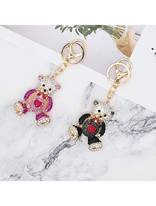 Keepdowin Key Chains Women Cute Keychains for Women Funny Keychain for Her Sister Girl Birthday Gift Bag Wallet Accessories