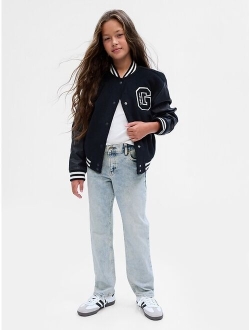 Kids Organic Cotton Mid Rise '90s Straight Jean with Washwell