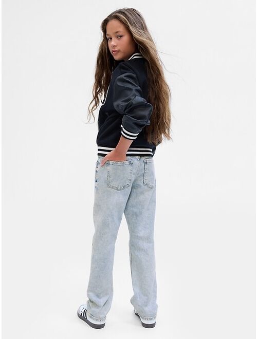 Gap Kids Organic Cotton Mid Rise '90s Straight Jean with Washwell