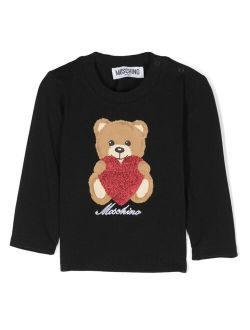 Kids Teddy Bear motif sweatshirt