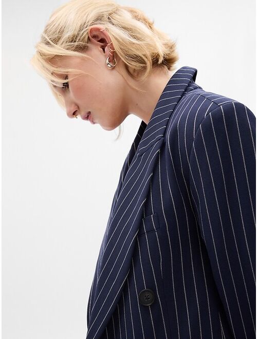 Gap Women's Double-Breasted Long Sleeve Blazer