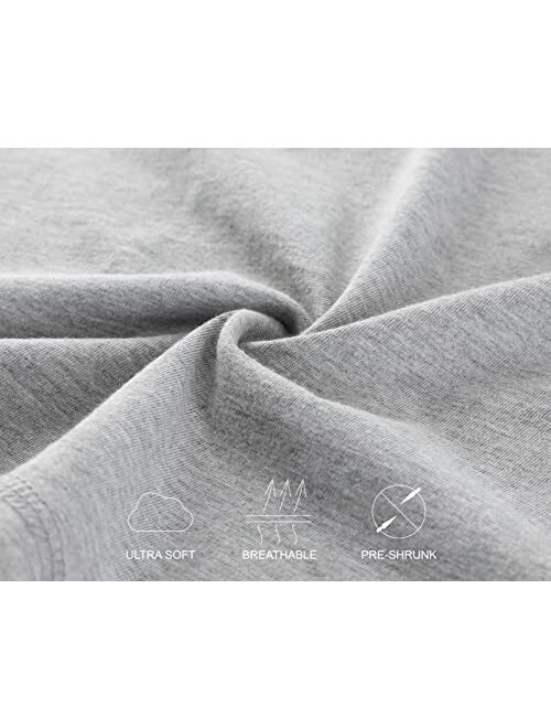 Estepoba Mens Casual Lightweight Raglan Short Sleeve Athletic Active Baseball Henley T Shirts