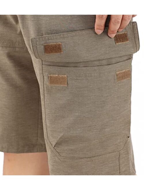 Estepoba Men's Lightweight Quick Dry Stretch Travel Outdoor Active Sports Hiking Cargo Shorts