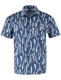 Men's Call For Kelp Short-Sleeve Button-Front Shirt
