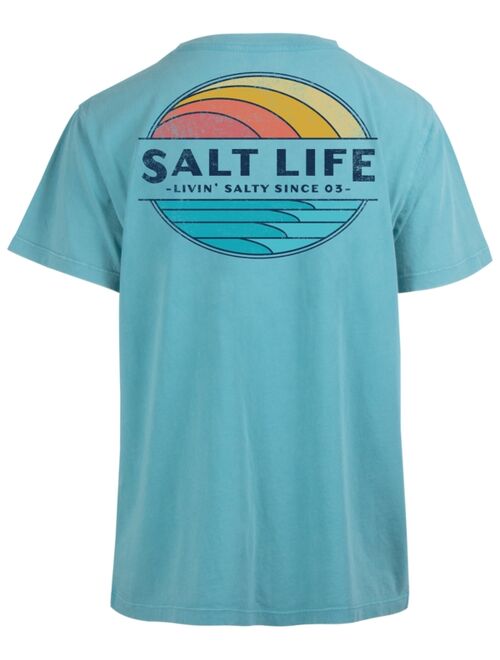 SALT LIFE Women's Vintage Rays Cotton Graphic T-Shirt