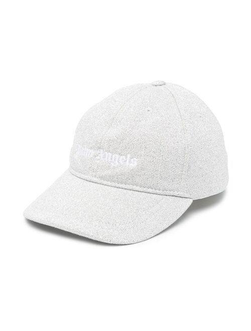 Palm Angels Kids logo-embroidered baseball cap