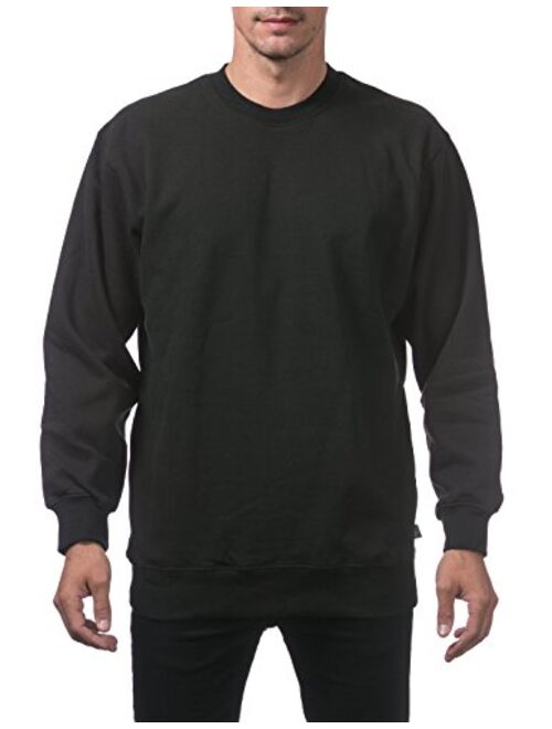 Pro Club Men's Heavyweight 13oz Crew Neck Fleece Pullover Sweatshirt