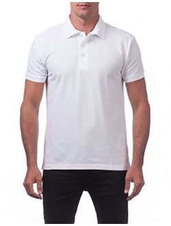 Men's Pique Polo Cotton Short Sleeve Shirt
