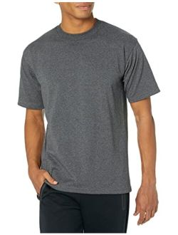 mens Heavyweight Cotton Short Sleeve Crew Neck T-shirt