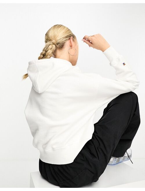 The North Face Pride printed hoodie in white