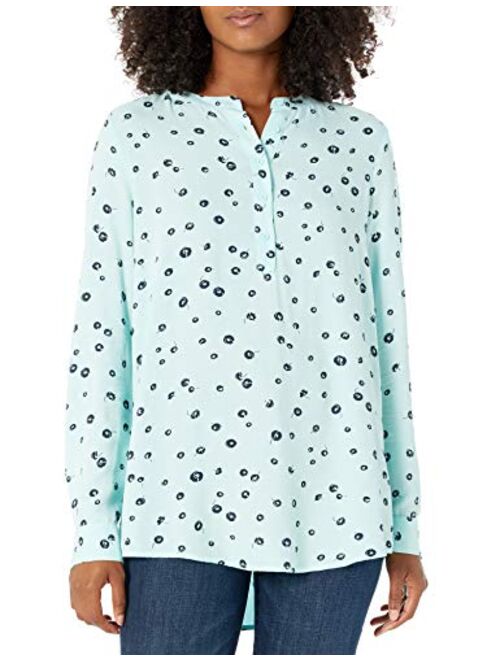 Amazon Essentials Women's Long-Sleeve Woven Blouse
