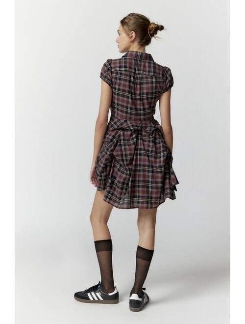BDG Max Plaid Mini Dress