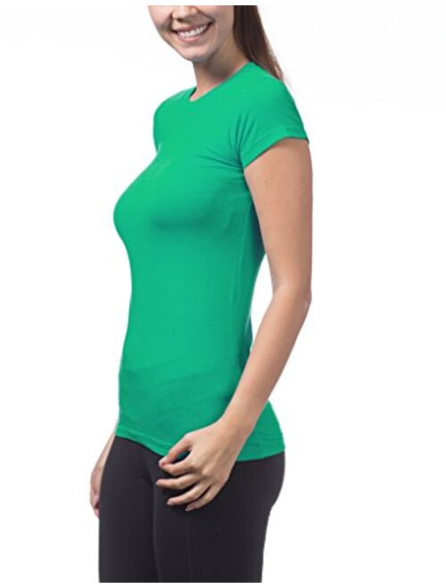 Pro Club Womens Short Sleeve Crew Neck Tee