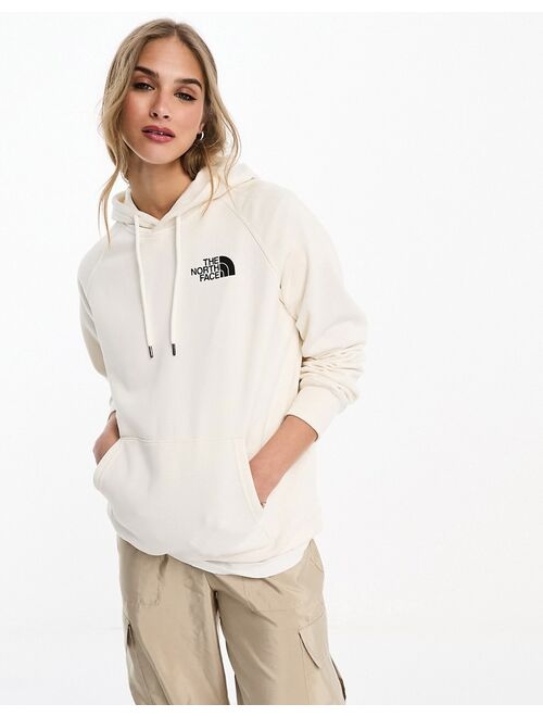 The North Face NSE Box hoodie in monogram white
