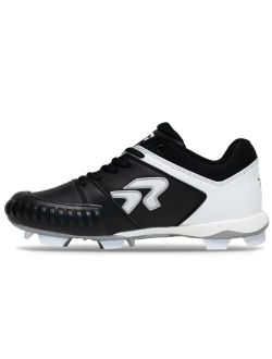 Rip It Ringor Flite Softball Cleats with Pitching Toe for Women | Lightweight, Durable, and Superior Traction | Designed for Female Athletes