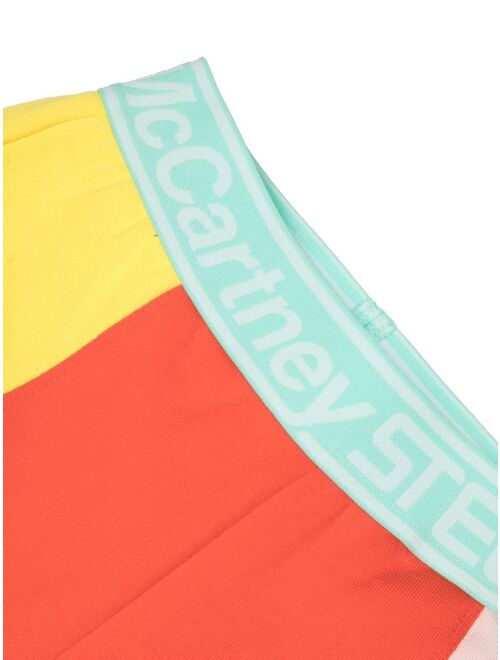 Stella McCartney Kids colour-block track pants