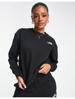 Essential oversized sweatshirt in black Exclusive at ASOS