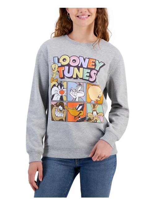 Love Tribe Juniors' Looney Tunes Crewneck Sweatshirt