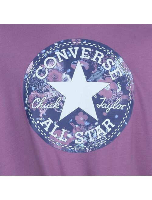Girls 7-16 Converse Tie Front Graphic Boxy Tee