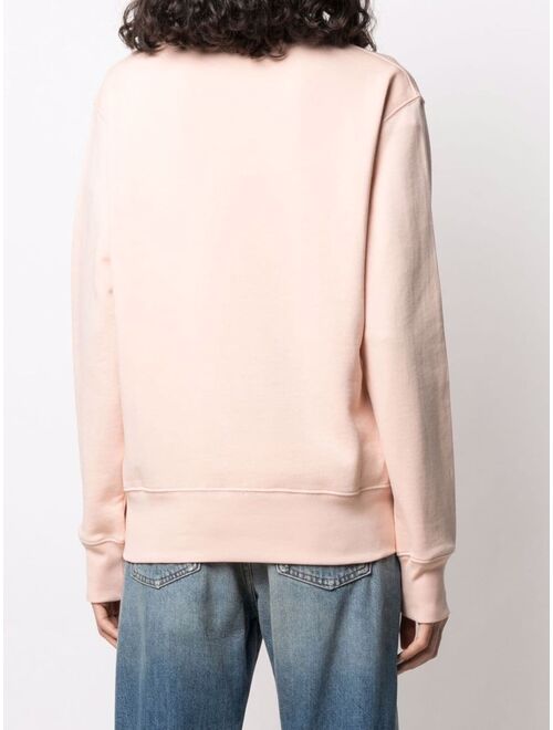 Acne Studios face-patch oversized sweatshirt