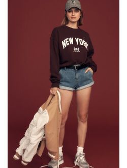 Good American New York Graphic Sweatshirt