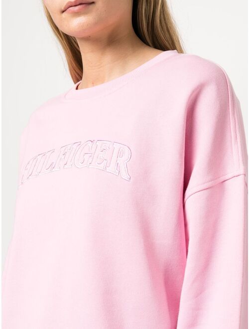 Tommy Hilfiger embroidered-logo detail sweatshirt
