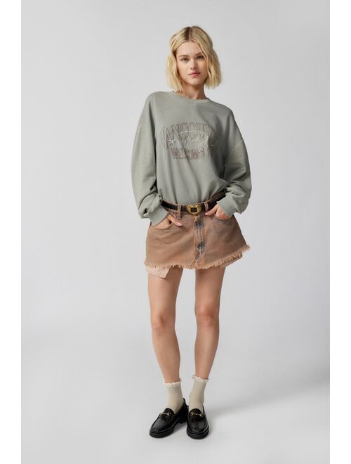 Urban outfitters Vancouver Embroidered Pullover Sweatshirt