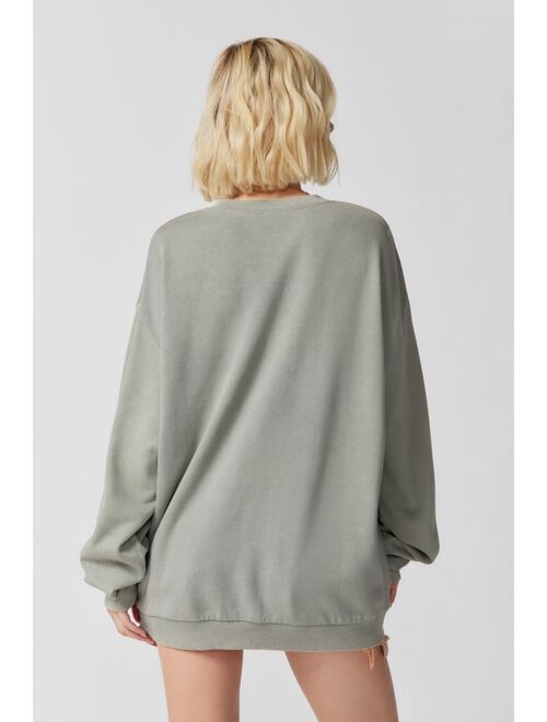 Urban outfitters Vancouver Embroidered Pullover Sweatshirt