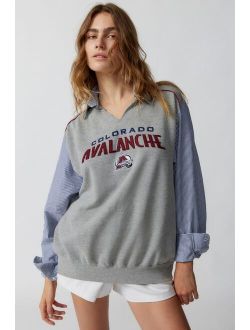 Remade Sport Graphic Collared Sweatshirt