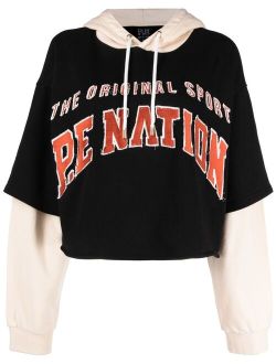 P.E Nation Wondergoal organic-cotton hoodie