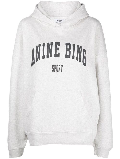 ANINE BING Harvey logo-print sweatshirt